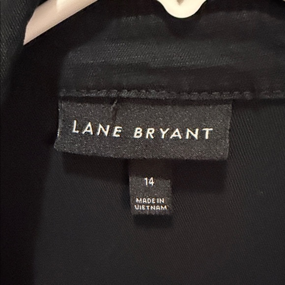 Lane Bryant Black Military Field Jacket size 14 - Picture 3 of 7